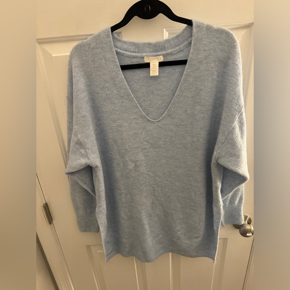 H&M Long V Neck Sweater